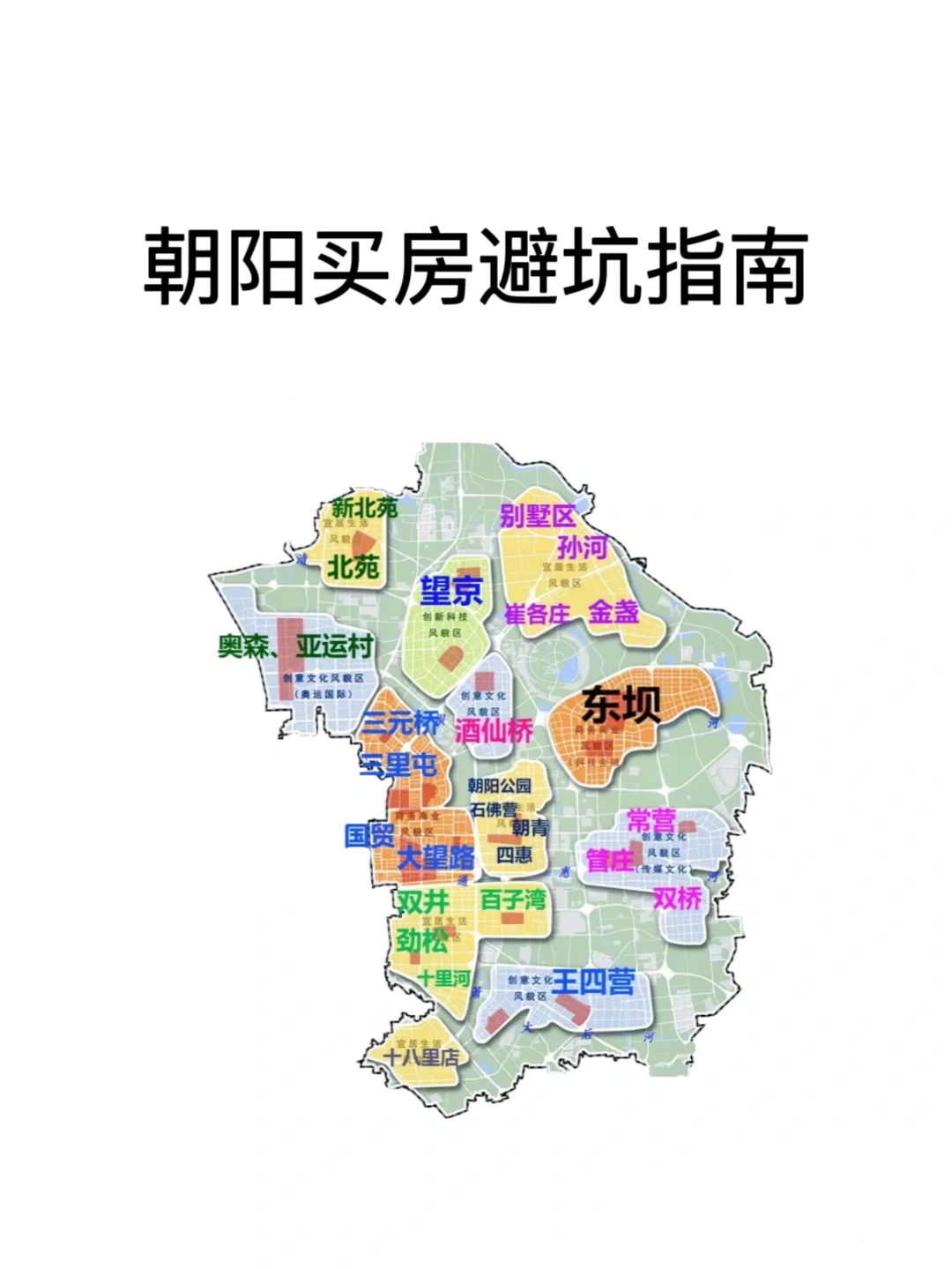 朝阳买房避坑❗️这几个板块千万别碰❗️