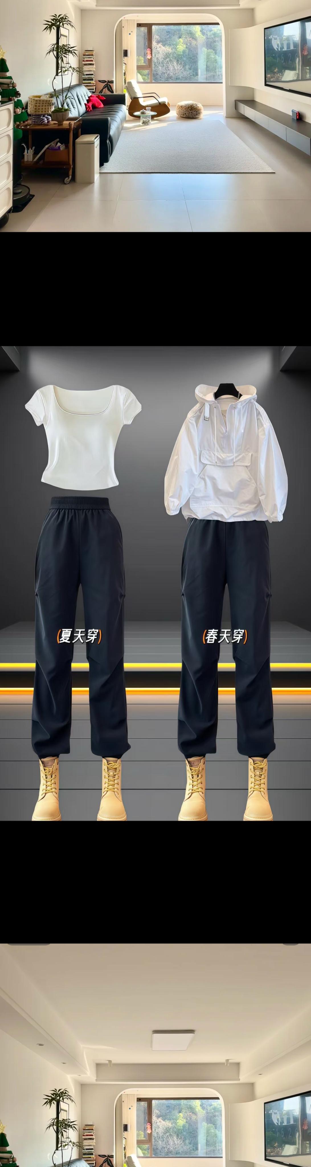 一眼就惊艳的早春战裤！女性春秋新款美式工装裤，2025年爆款设计，高腰...