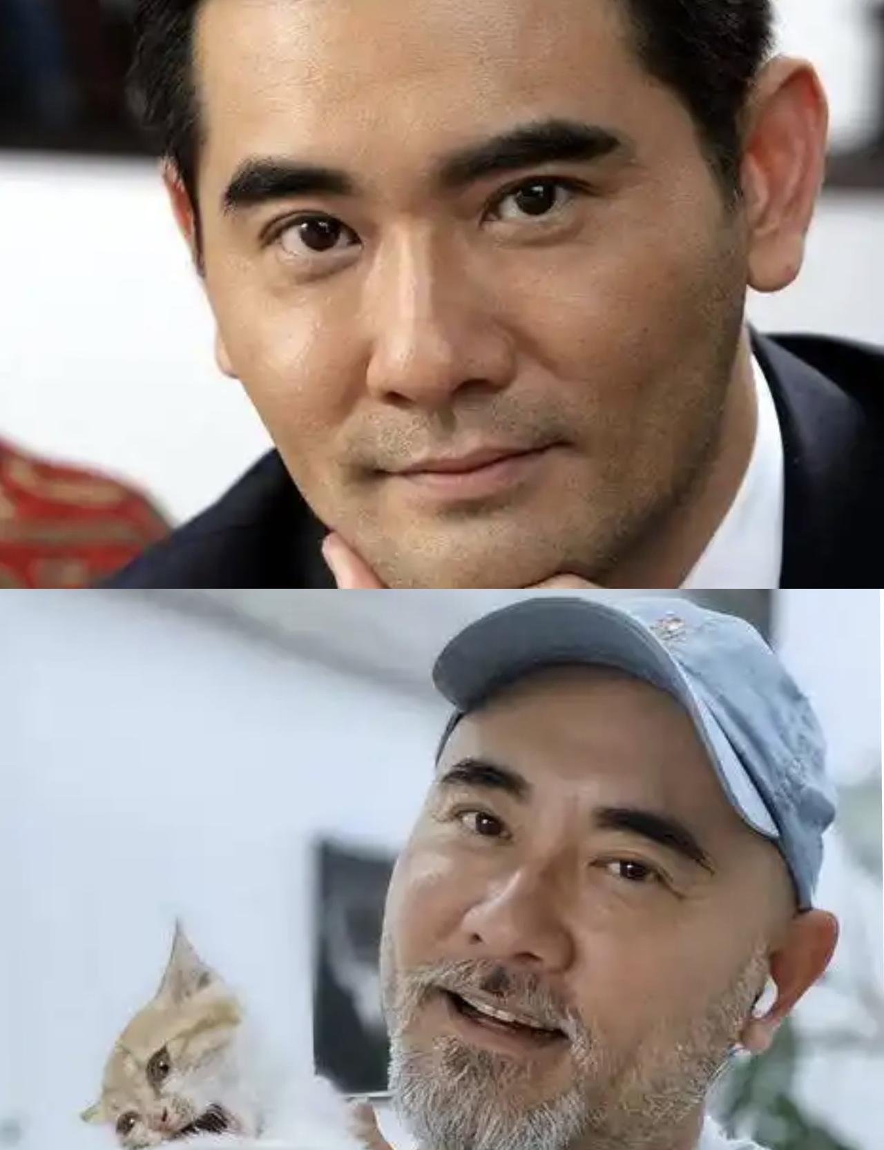 他满头白发，胡子拉碴，抱着猫在四明山住了十年。
你绝对认不出，这是当年让太平公主