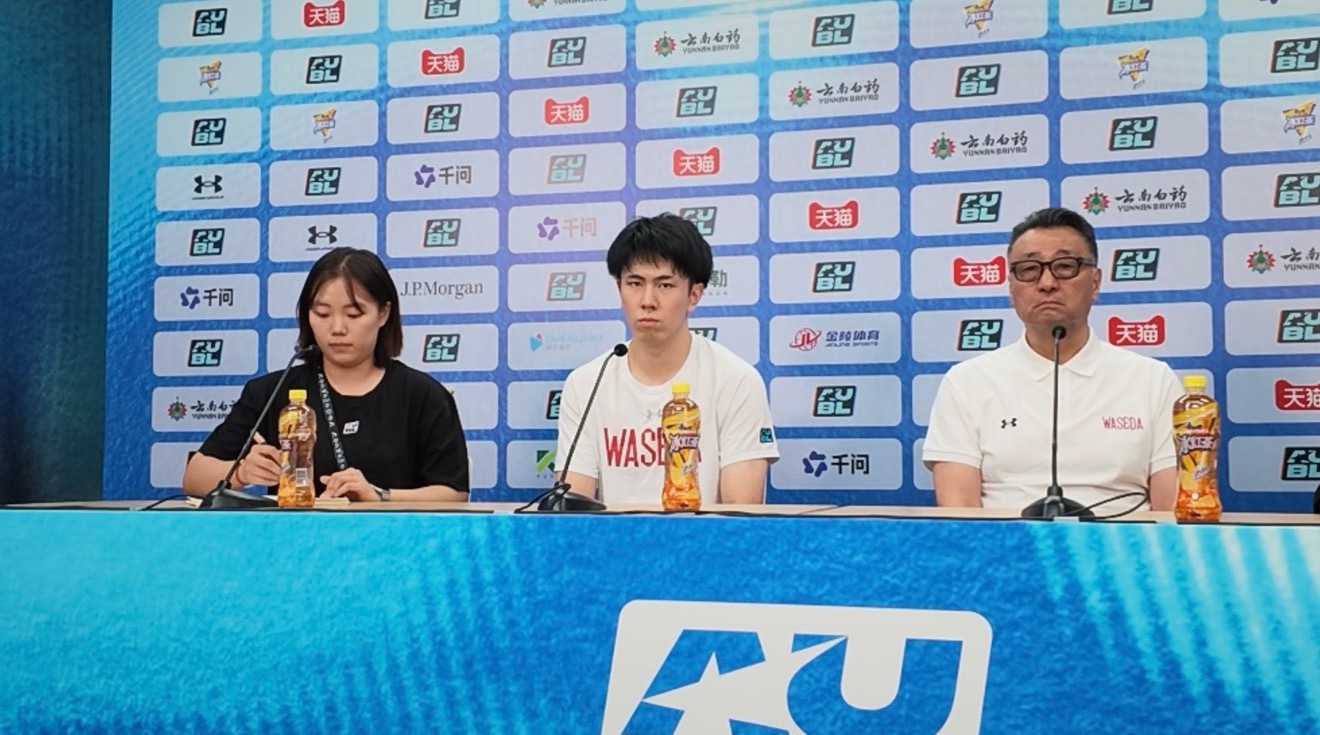 探长赛后问松本秦，你进了琼斯杯和亚运会预备队的名单，怎么期待自己在国家队（日本男