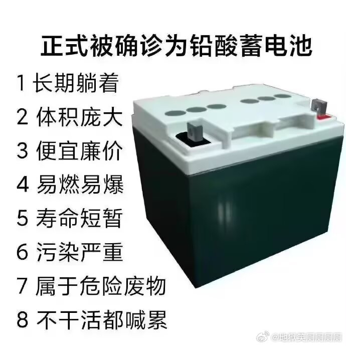 1629确诊为铅酸蓄电池 