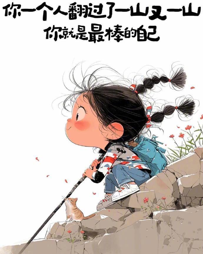 🎐落落大方，好好生活，远离让你不开心的人和事。慢慢你会发现，干净的语言，变小的