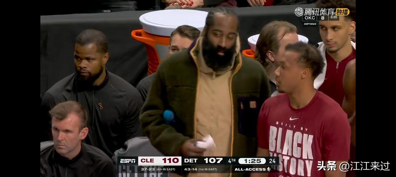 骑士114比114战平活塞进入加时赛！骑士内线双塔合砍48分20板！
没有核心的