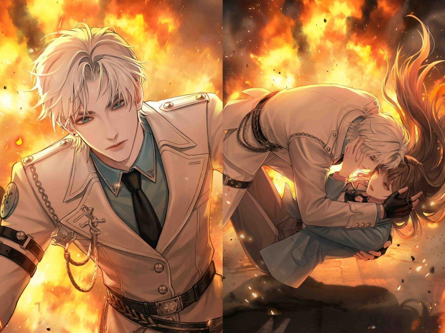 没人能拒绝国漫魅魔吸血鬼 白毛制服竹马鹿迟yyds！欢喜冤家双向奔赴，吸血鬼+制