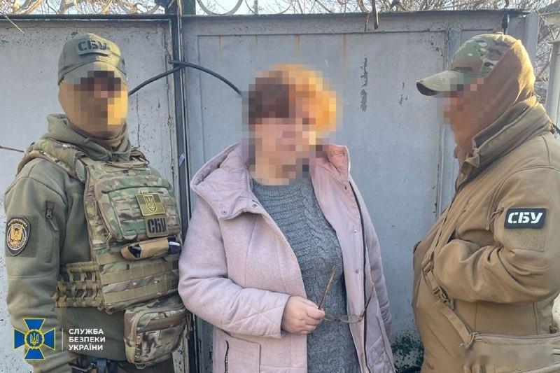 乌克兰安全局在敖德萨拘留了一名代表俄罗斯联邦从事间谍活动的妇女，暴露了防空阵地。