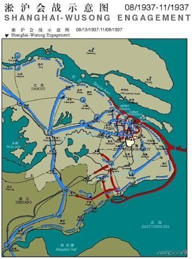 淞沪会战：
中国军队约70余万人（包含78个师等精锐部队） 伤亡16万余人（部分