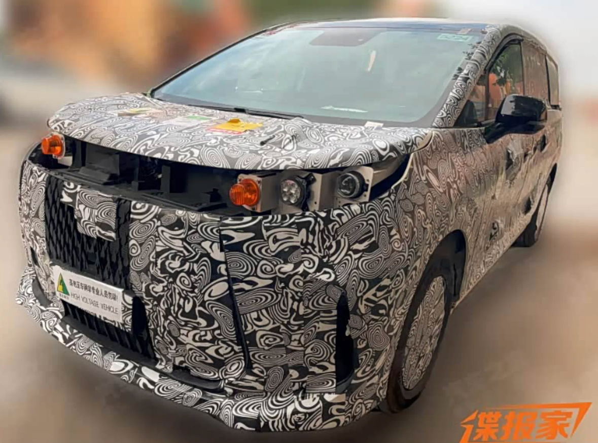 这是啥家伙？哪一家的MPV？个头挺大[doge] ​​​