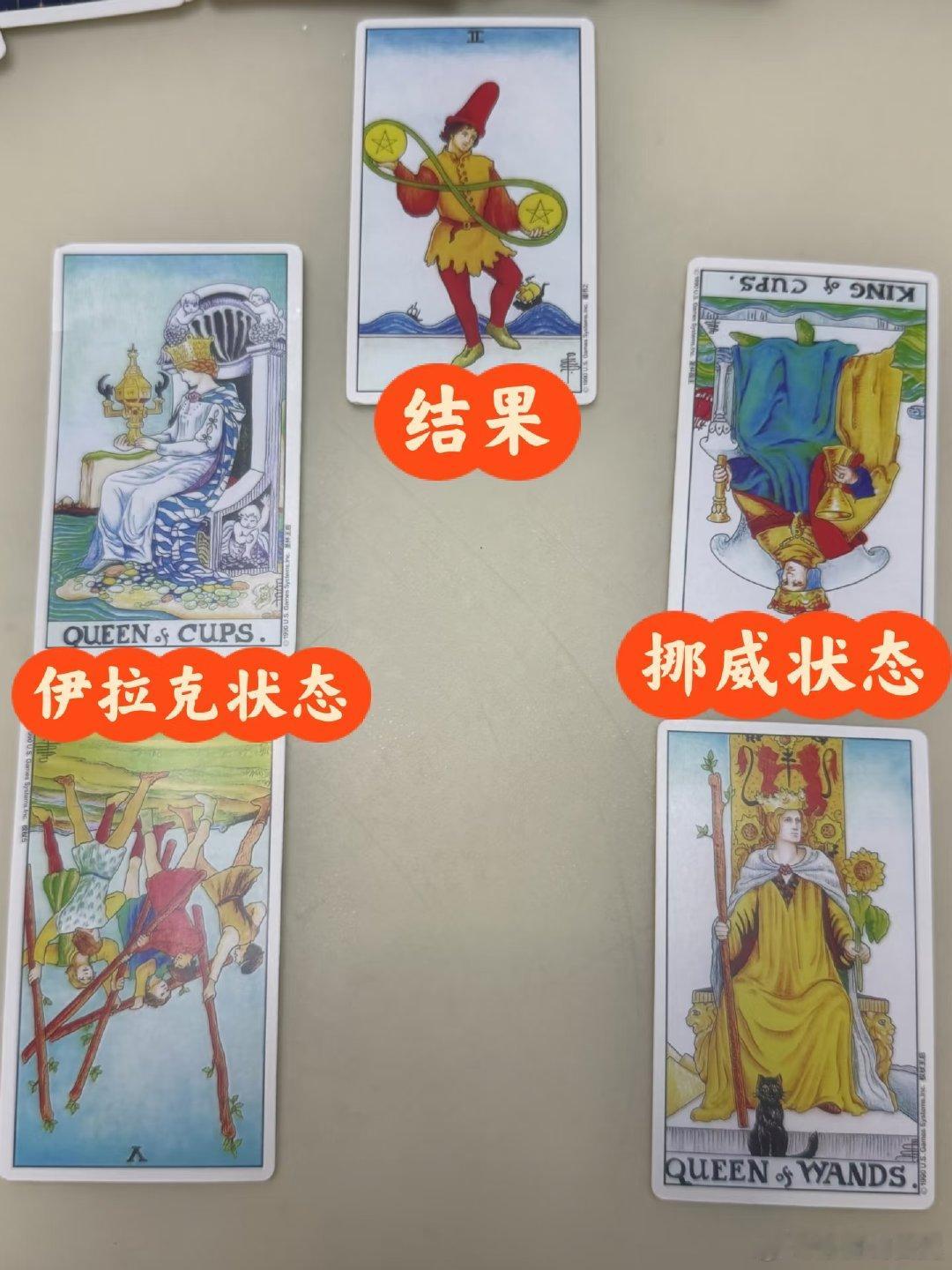 伊拉克🇮🇶状态（圣杯国王正位） 1. 圣杯国王（正位） 这张牌是水元素的成熟
