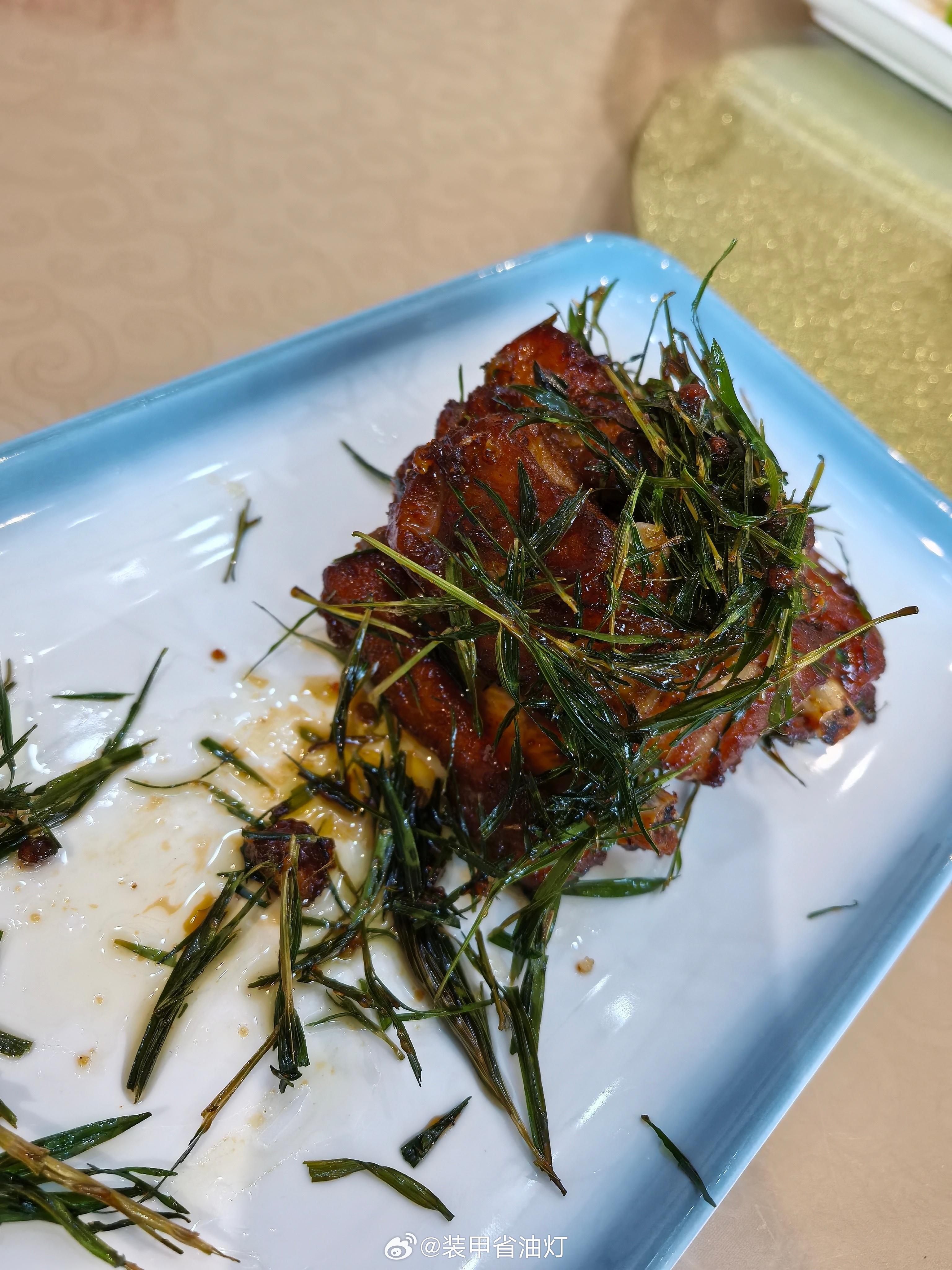 手艺相当不错，这个茶香小排是我在本地吃过的最好吃的 淄博·冯祥老味糖醋鱼私房菜