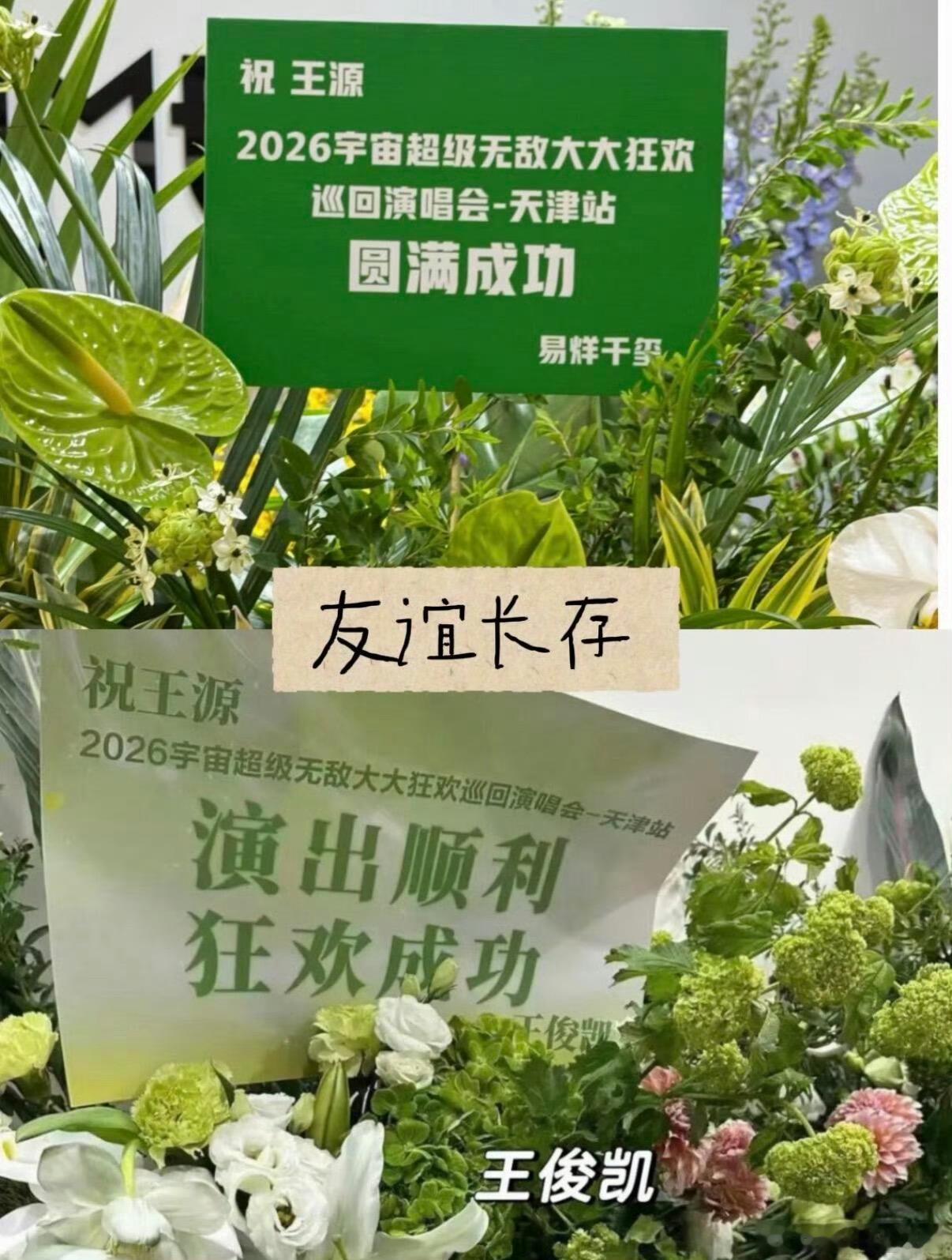 王源演唱会哇 友谊长存 