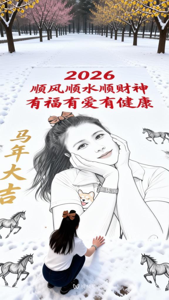 祝宠我的人顺风顺水顺财神，有福有爱有健康，马年大吉，万事如意