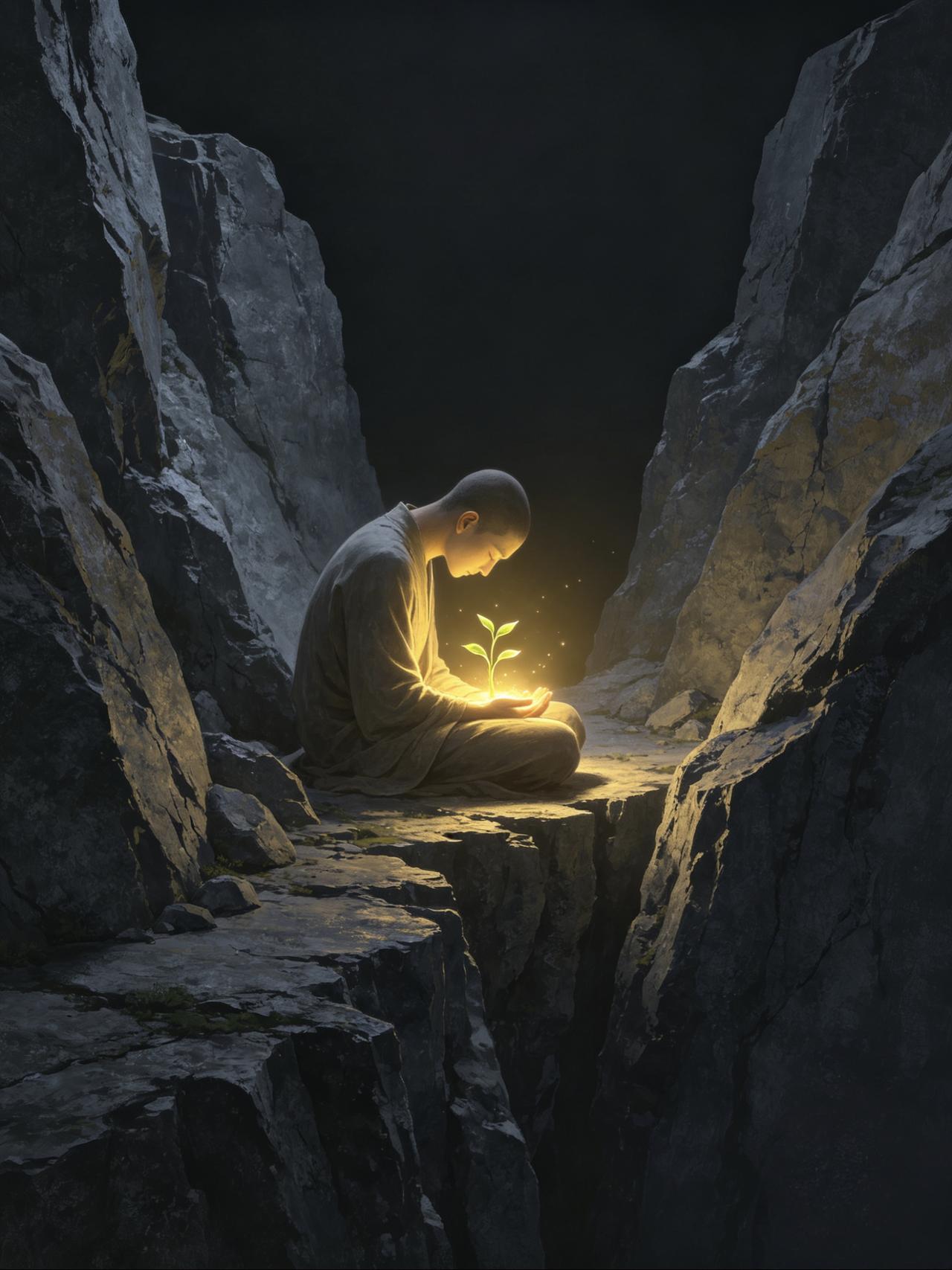 人到绝处是什么？人到绝处，并非绝境，而是重生。山穷水尽无退路，心无牵绊自通透。世