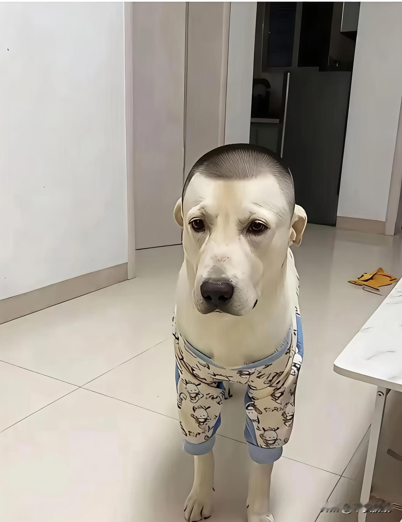 托尼老师设计的新发型！黑白无常之 酷狗