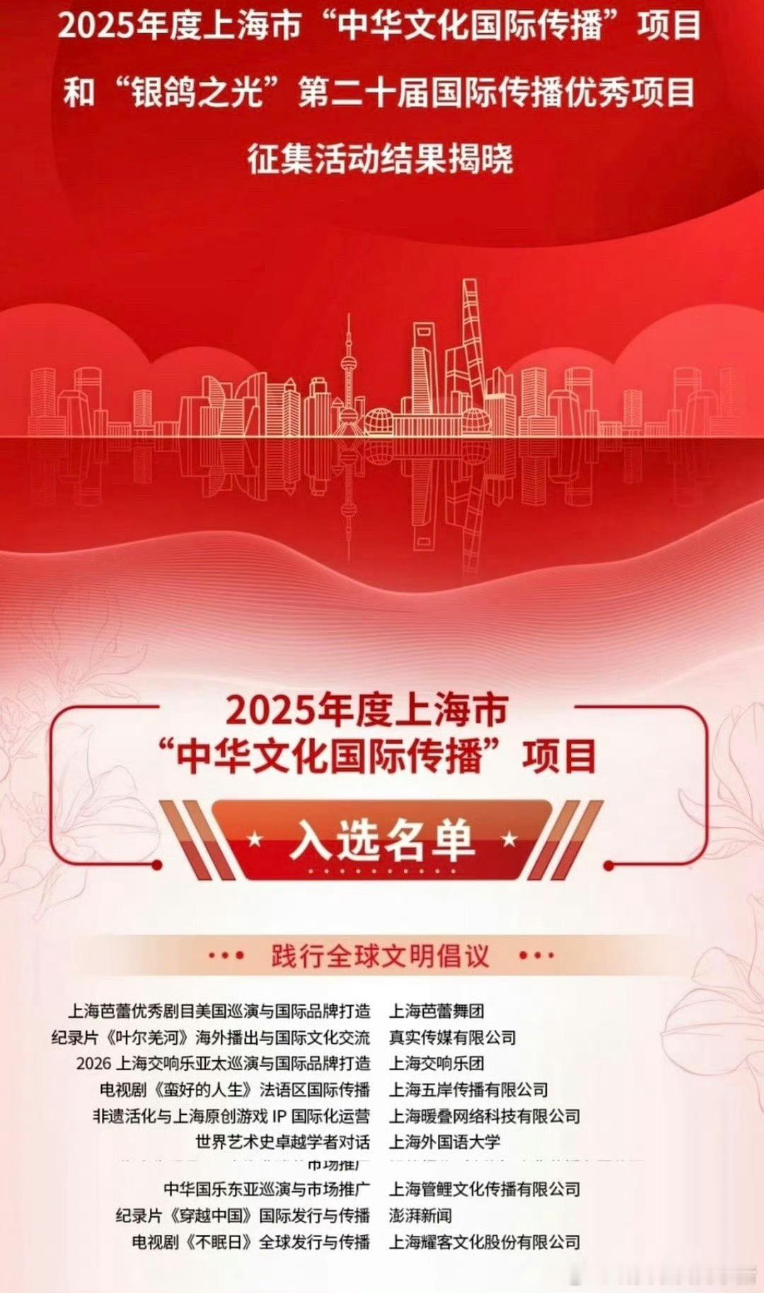 白敬亭不眠日拿下中华文化国际传播项目，银鸽奖双向奔赴了