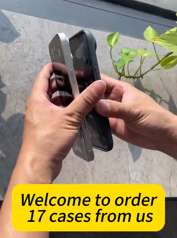 iPhone17Air戴手机壳效果 还没上手呢，看着这手感是真的好哇，让我想起了