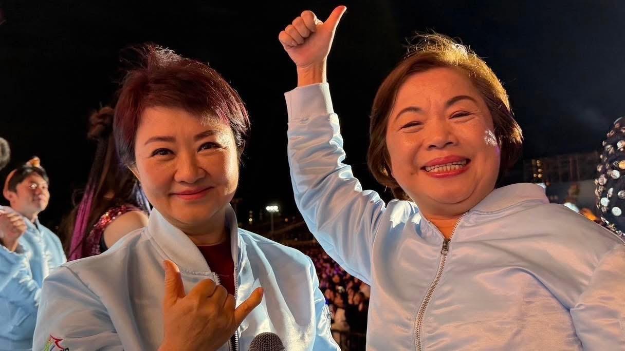 与卢秀燕同台跨年　杨琼璎参选台中市长面临挑战

国民党立委杨琼璎昨天（31日）晚