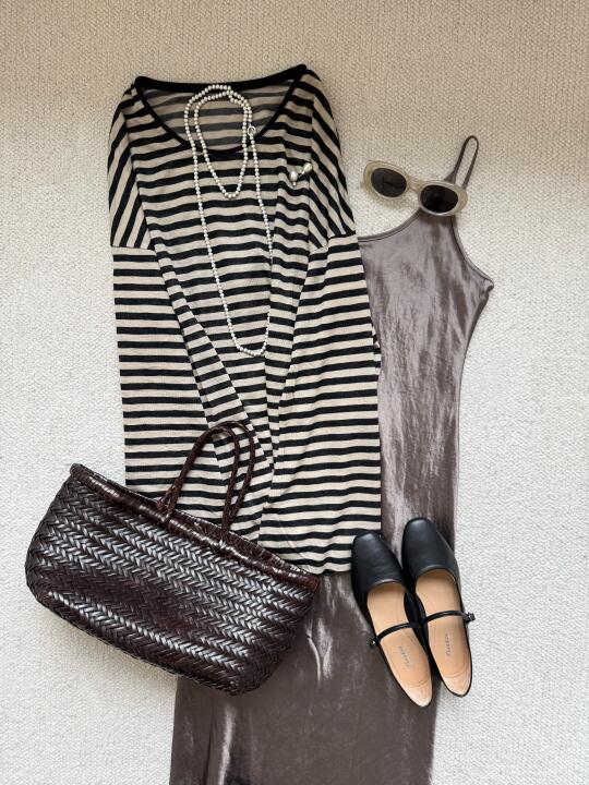 简单时髦✨超好看的条纹系列｜一周穿搭Vol.73