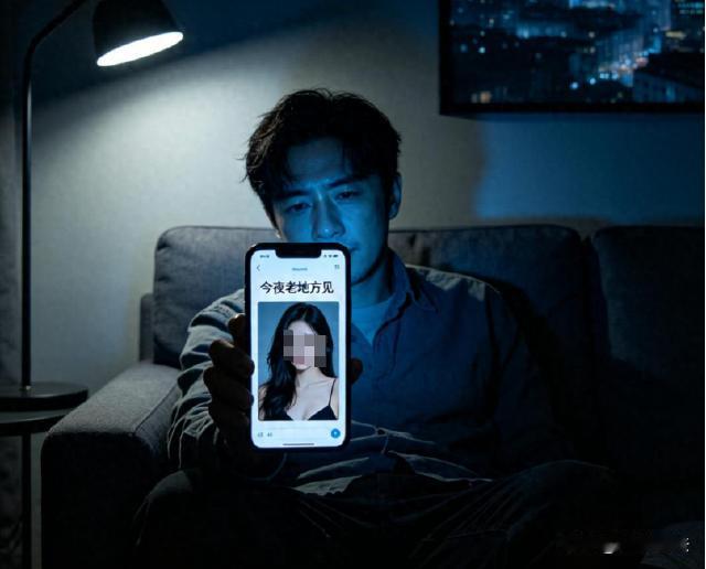凌晨的时候，男子加班回家，无聊的他就点开了一个链接，有位女子表示“今晚有空，我们