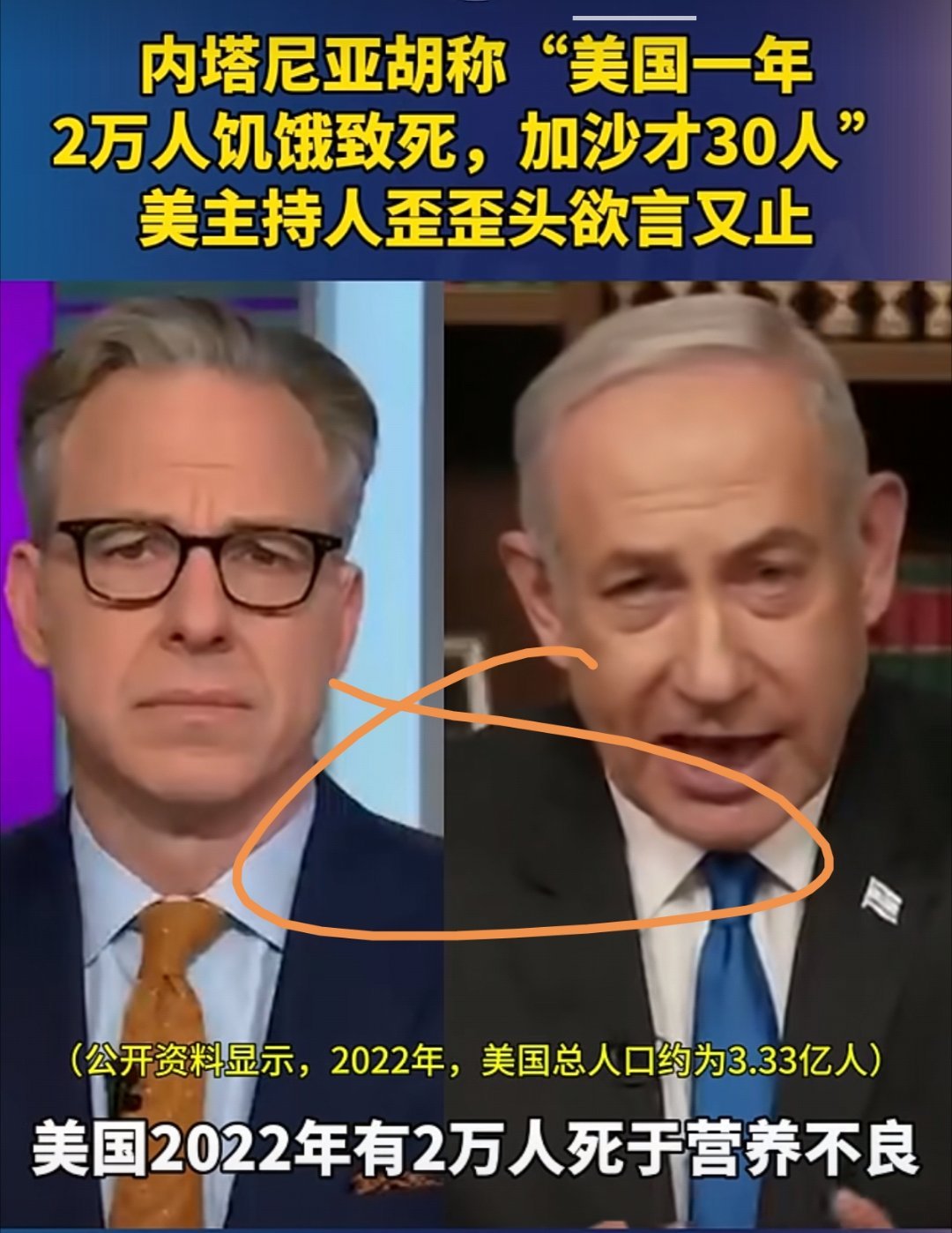 内塔尼亚胡如此疯狂恶毒攻击美国，美国还要拍他的马屁，还要派航空母舰帮助他杀人，还