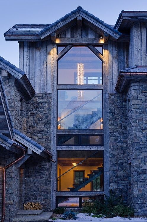 建筑里的大玻璃 