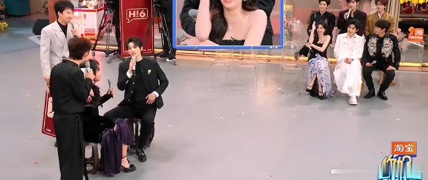 被白鹿可爱到了！现场果断喊话“我选蒋奇明”，直球应援太戳人了💓白鹿 我选蒋奇明