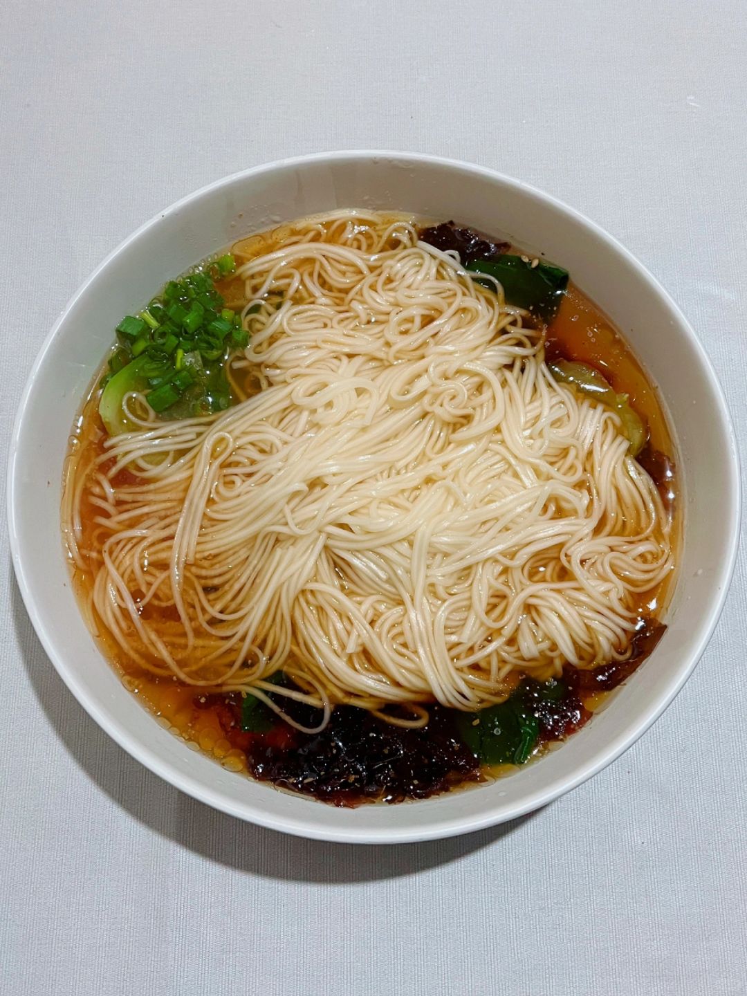 猪油清汤面也太好吃了吧😋五分钟搞定一碗面