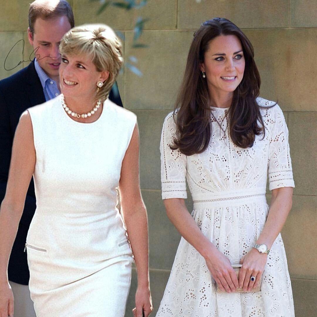 终究，两代王妃是不同的！
戴安娜，被选中的贵族王妃！
凯特，努力争上游的平民王妃