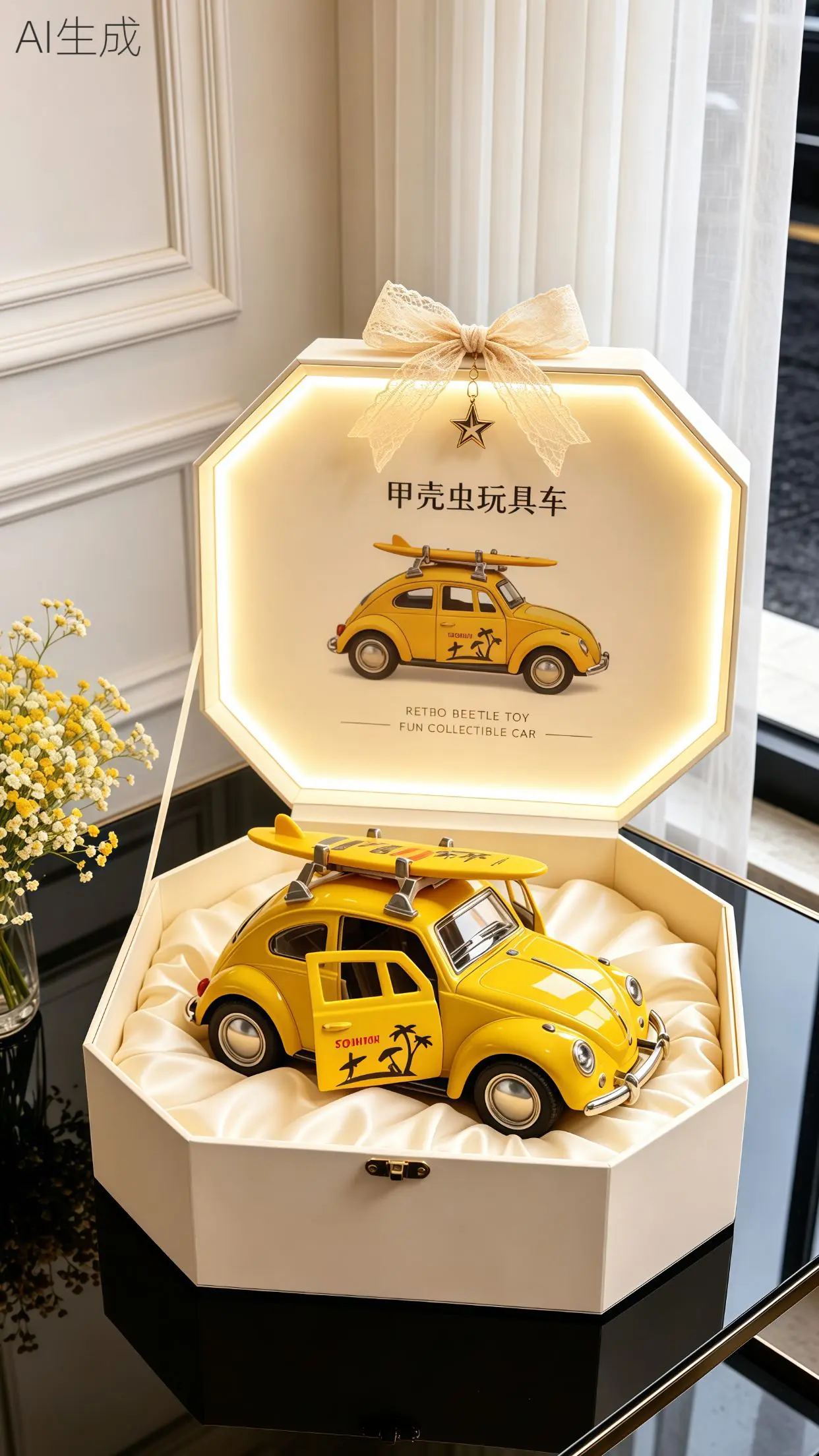 甲壳虫汽车 送小朋友的礼物