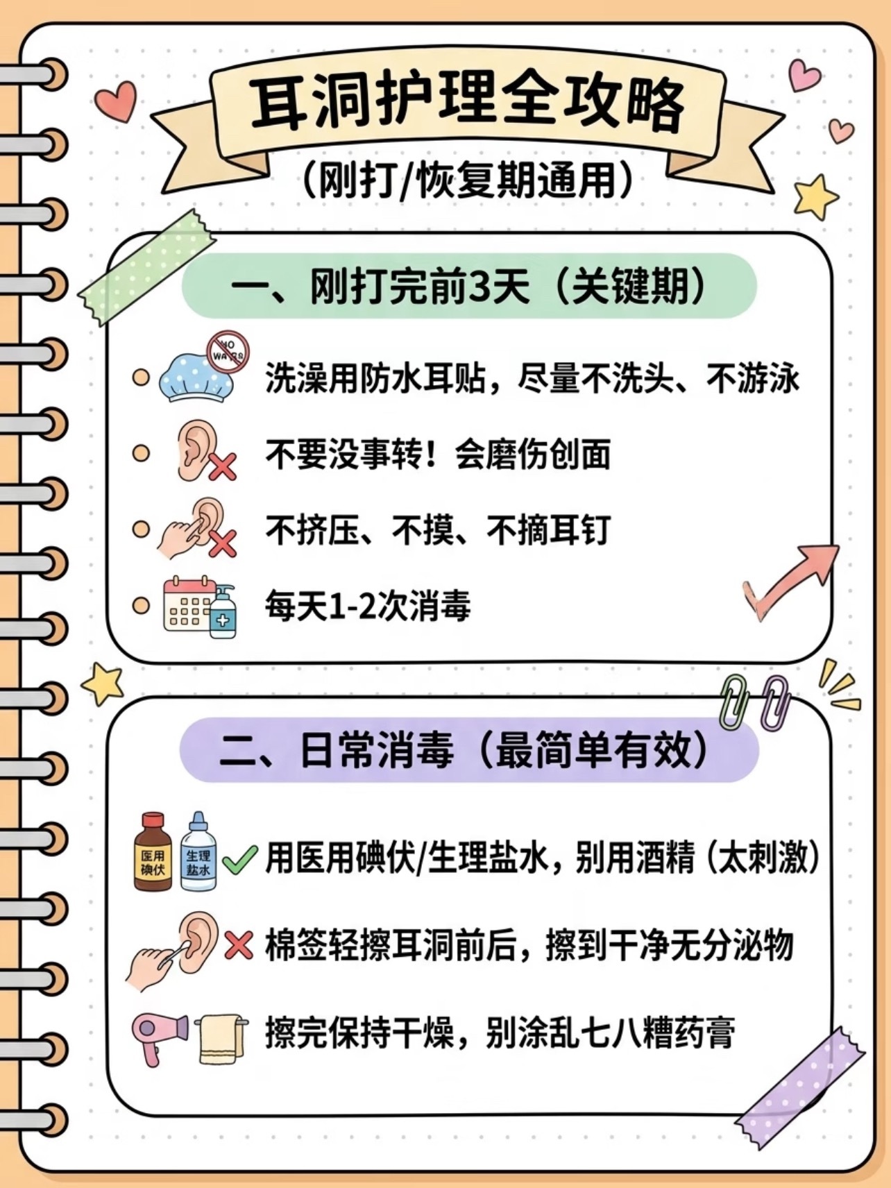 打耳洞这件事的意义意义就是没有意义，有人觉得带耳钉好看就打了。但是打耳洞后还是要