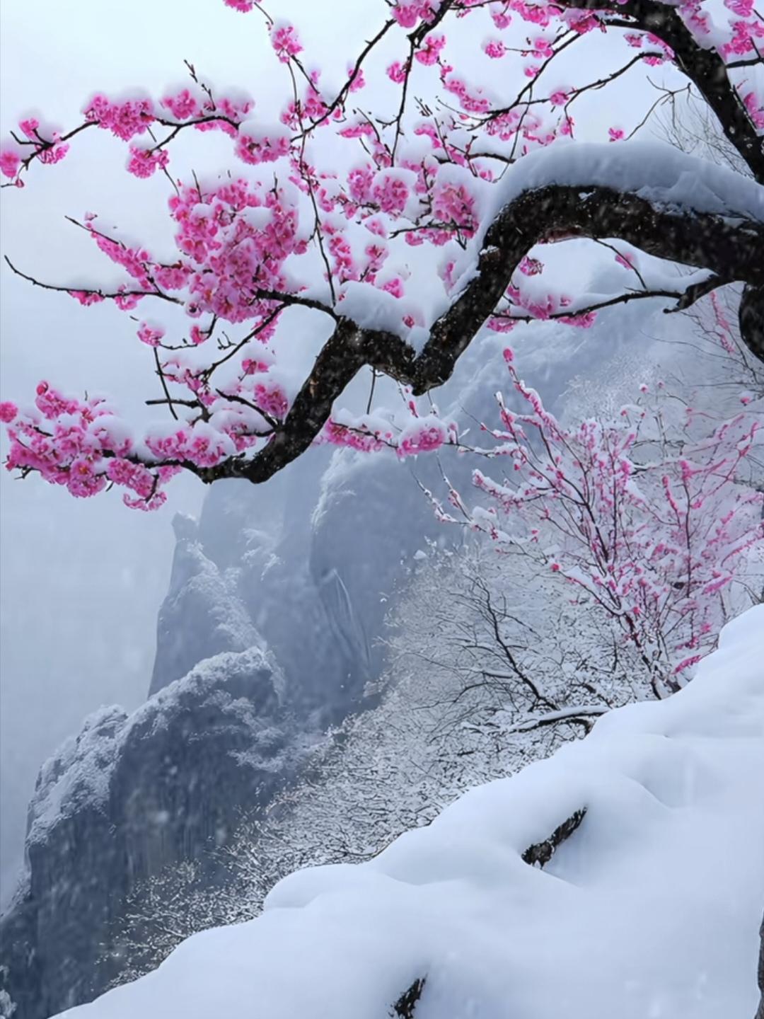 上联：眼望山川，遥知雪岭梅花开；
下联：？？（纯属娱乐，邀友赐对）