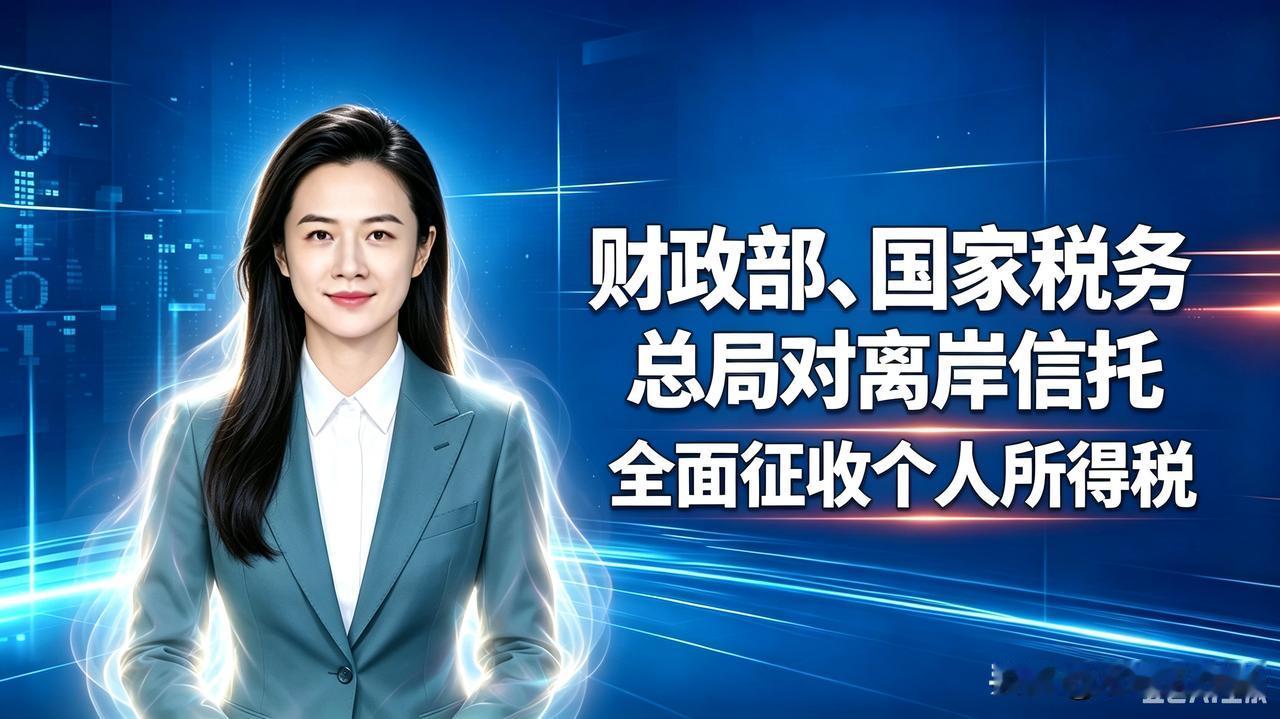离岸信托全面征税：一刀斩断资本外逃的灰色暗道
 
财政部、税务总局新规落地，全链