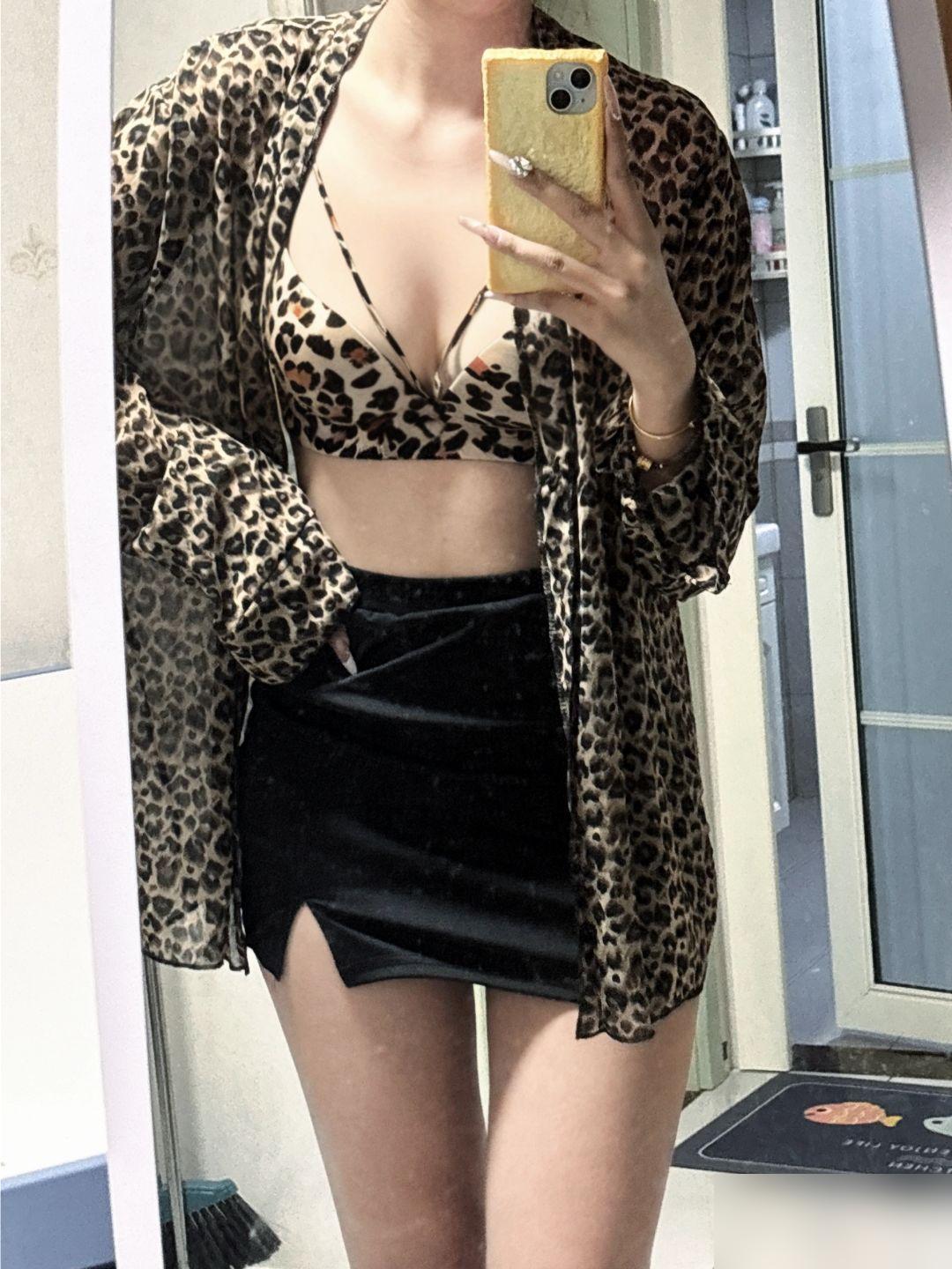 #豹纹控# 浅爱一下