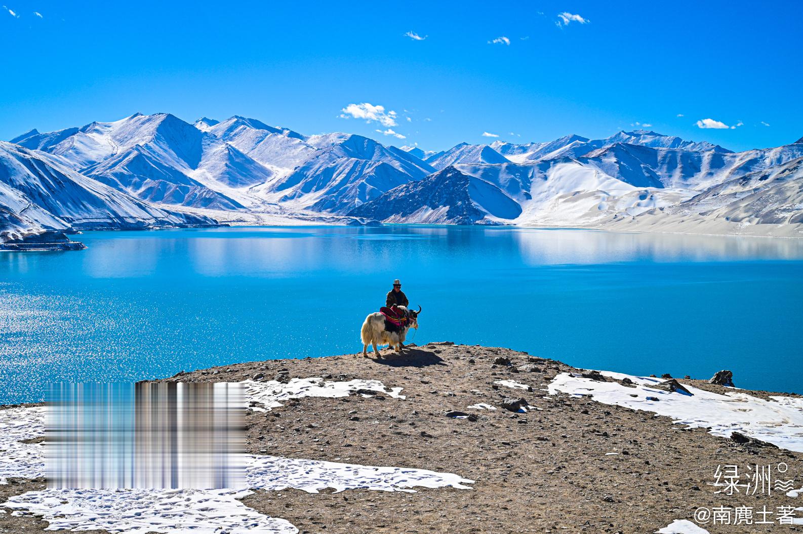 白沙湖 新疆｜克州#大美新疆#  