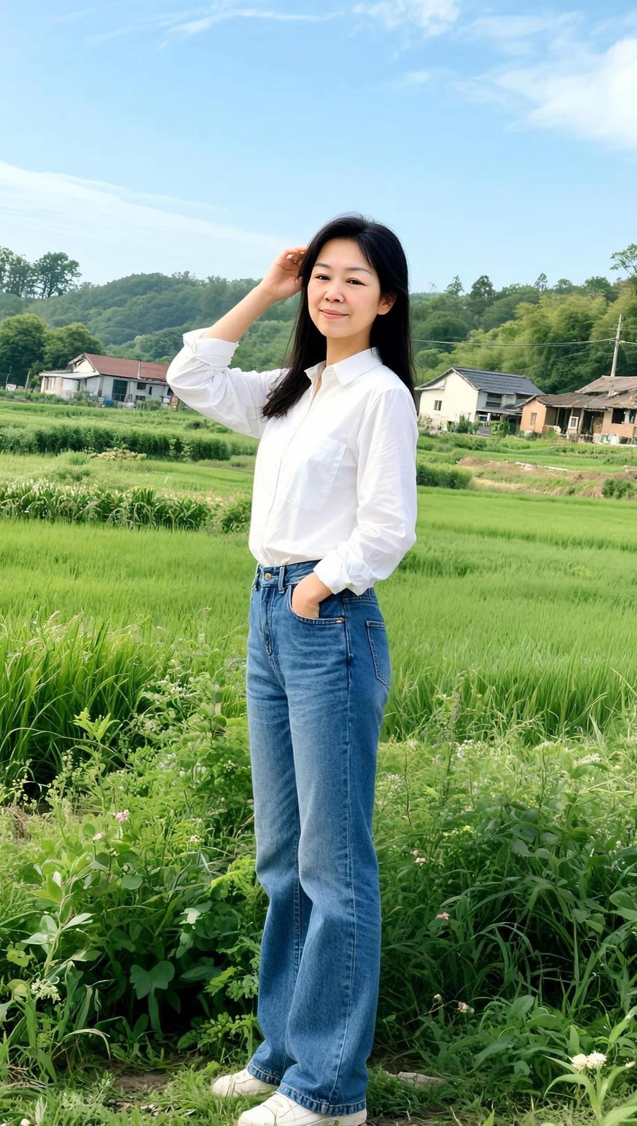 我这田园美吗？AI田园清新照