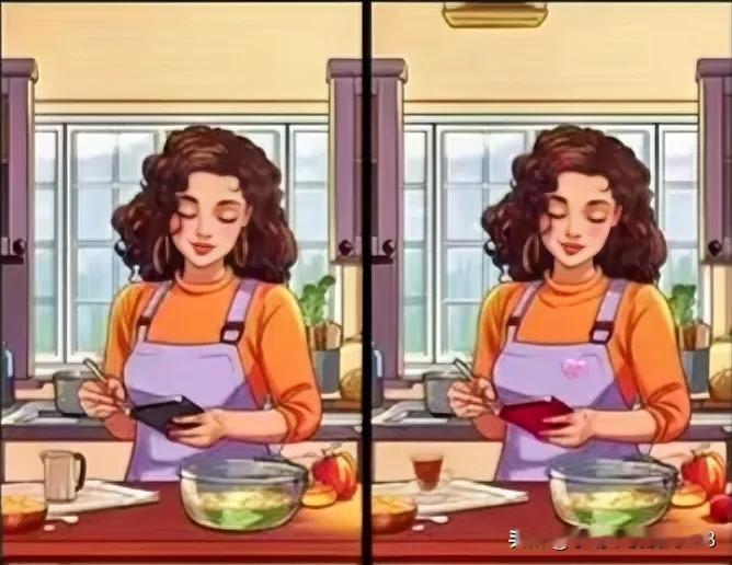 美好生活，美味佳肴
找不同8处找找[灵光一闪]