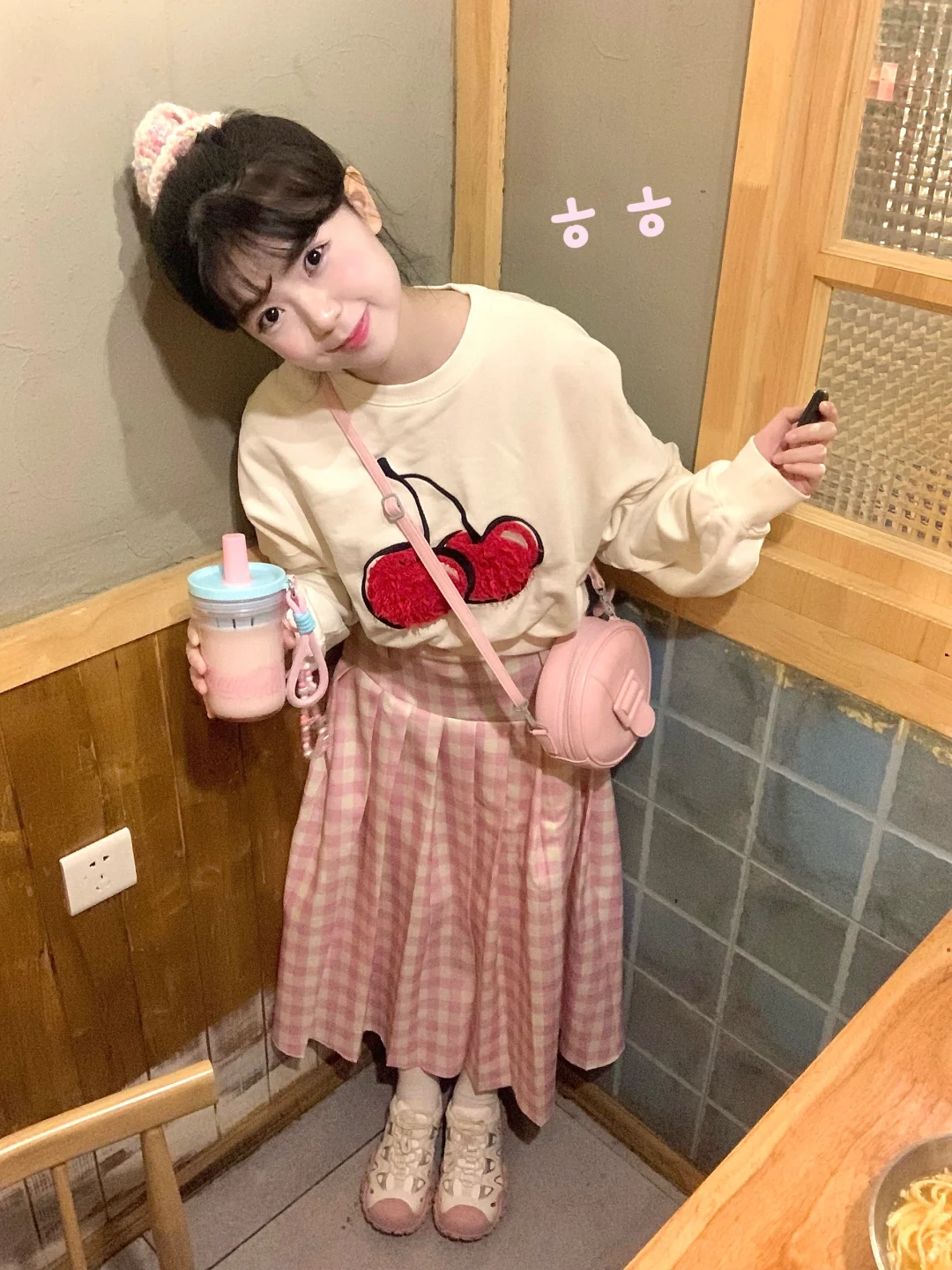 韩系🇰🇷可爱🍒鬼马少女🩷甜甜穿搭