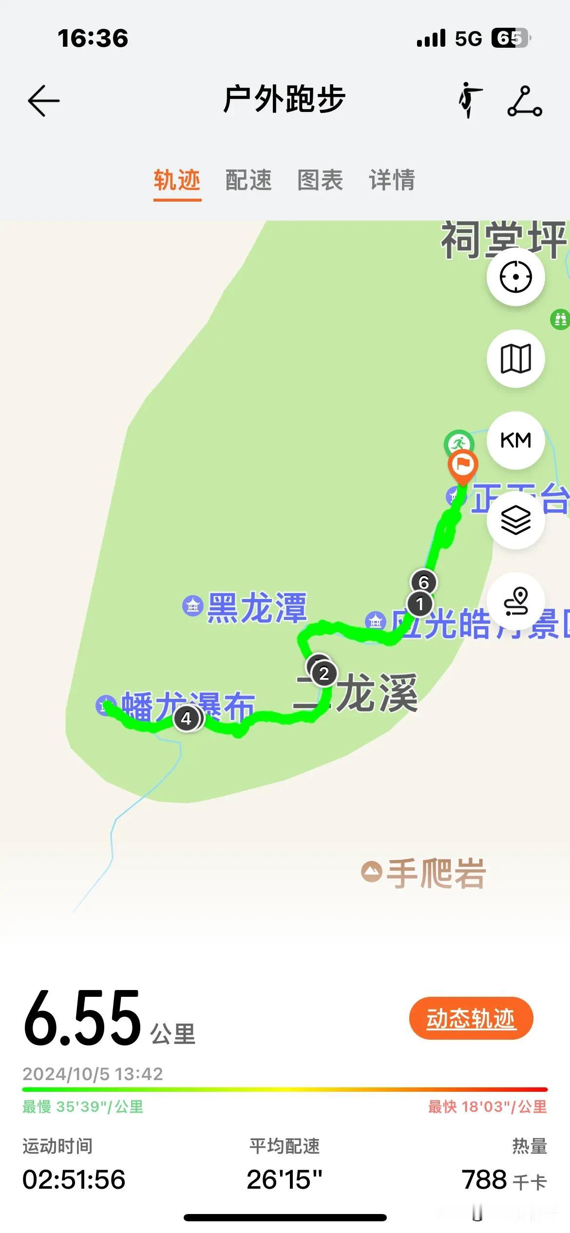 昨天去了邛崃的天台山旅游，收获了快乐。
我们直接坐交通车到了正天台景区，然后沿着