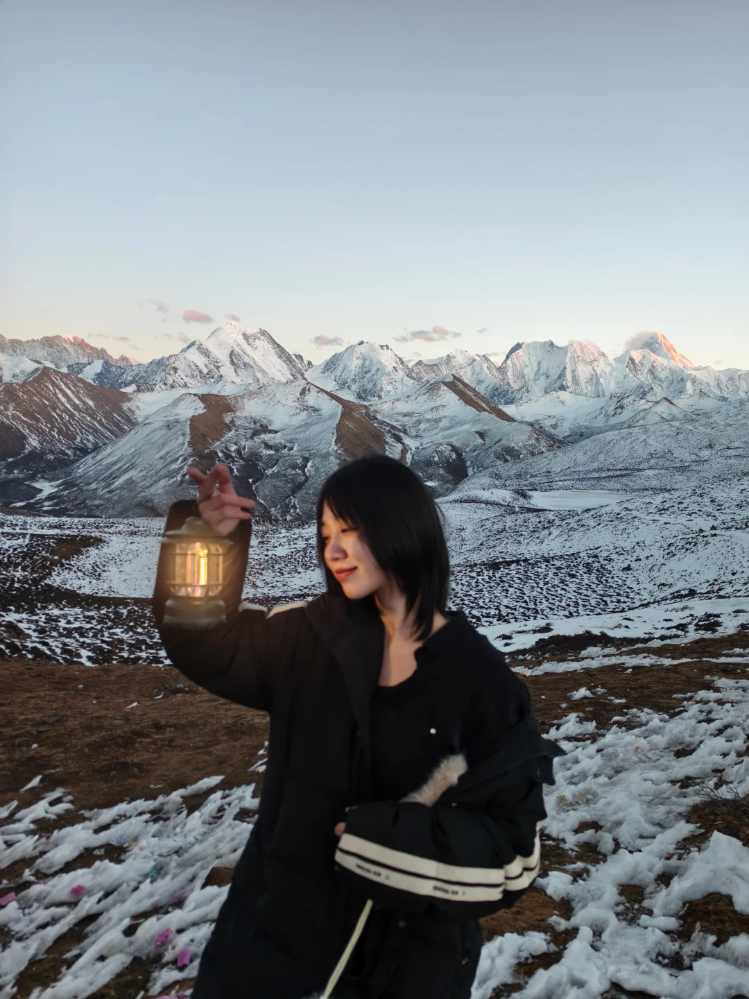 在贡嘎雪山！随便一拍都是大片