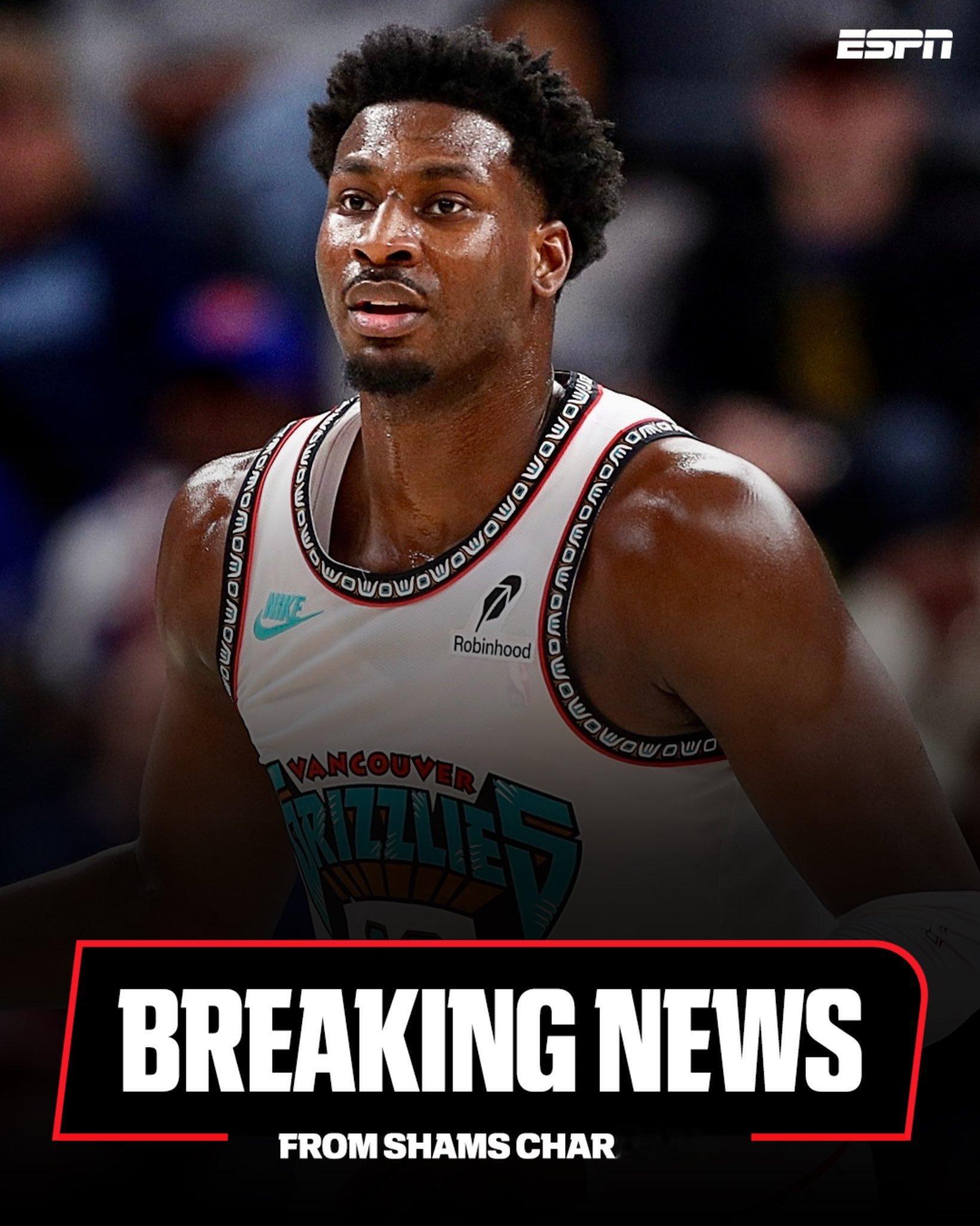 灰熊5年2.4亿续约JJJnba ​​​