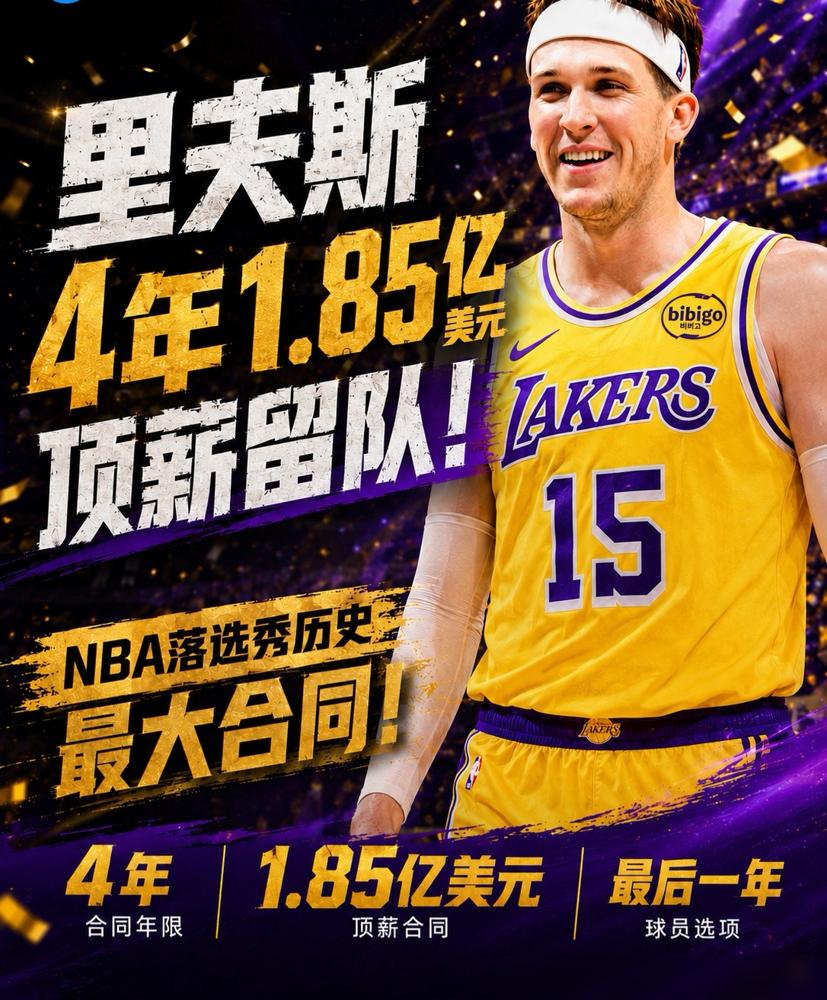 一个NBA落选秀，身价能到多少？
湖人给出的答案是：1.85亿美元。

奥斯汀·