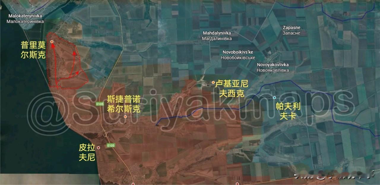 1月7日-10日俄乌最新战报：

1.扎波罗热州前线：
（1月7日）：
过去一周