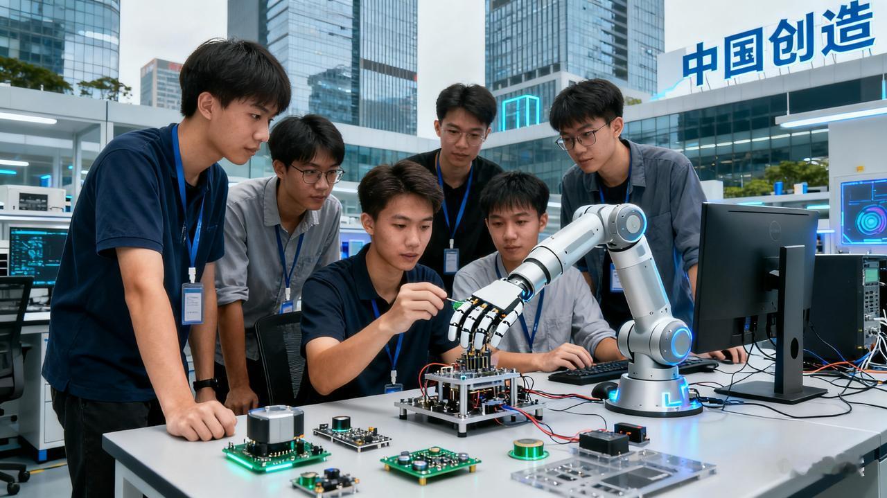 一群年轻人突破了“卡脖子”的“技术壁垒”。

在深圳南山这片充满创新热潮的土地上