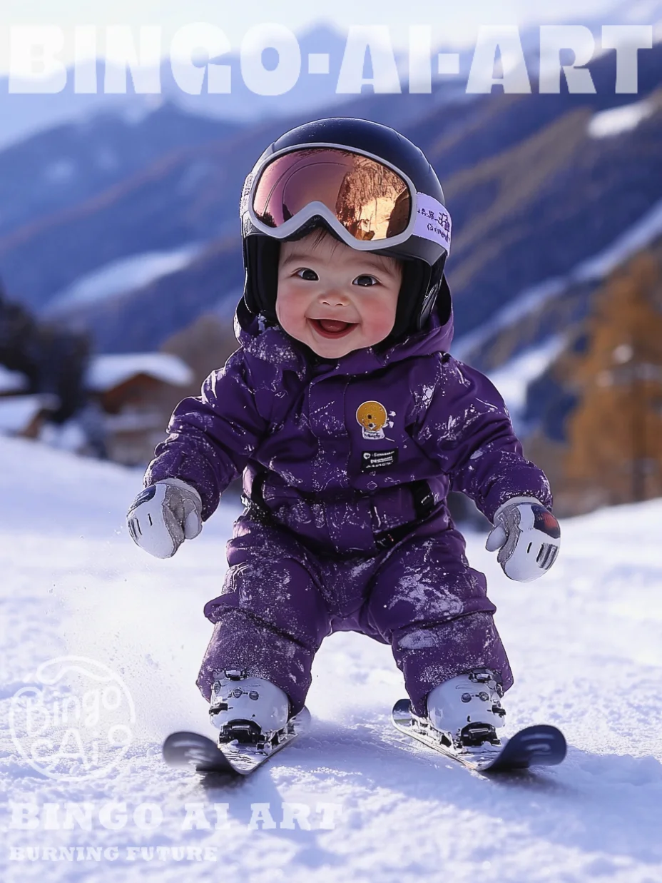 萌娃上冰雪｜1宝宝选手申请出战🏂