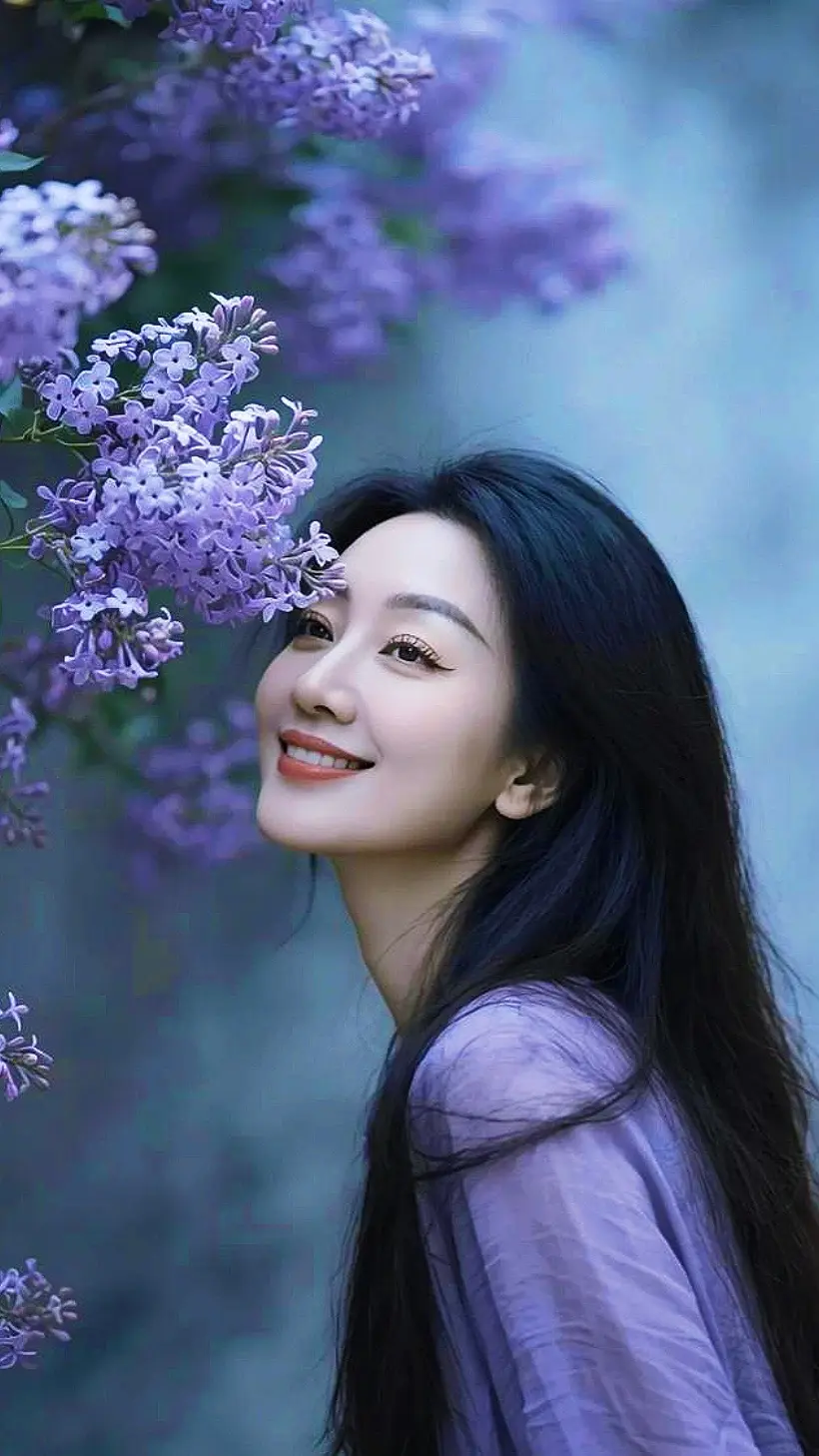 AI淡紫氛围感写真 随变ai随便玩 伙伴计划广告分成玩法达人