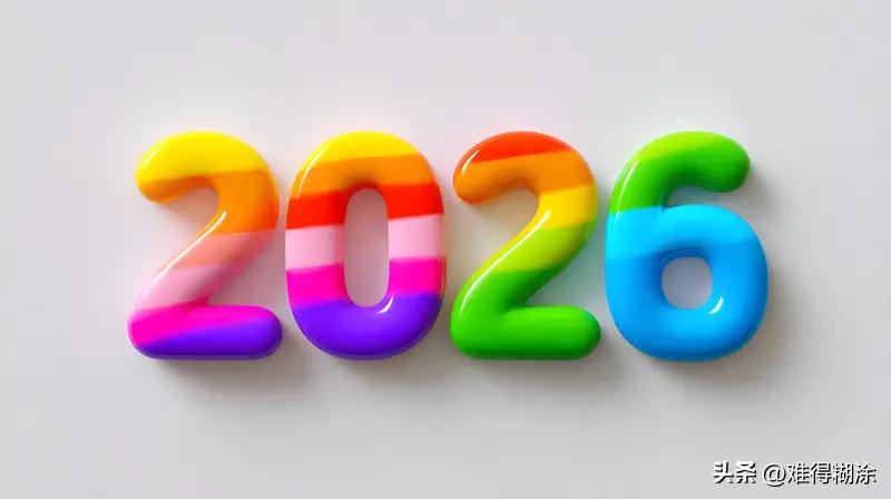 记录我的2026 2026，是充满未知与希望的一年。别害怕前路艰难，永远做自己的