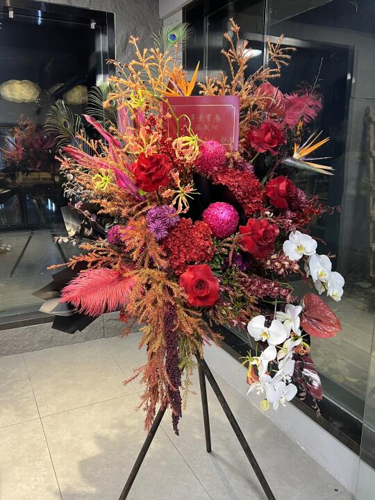 又是一个大大大号的策展花篮！ | 广州花店