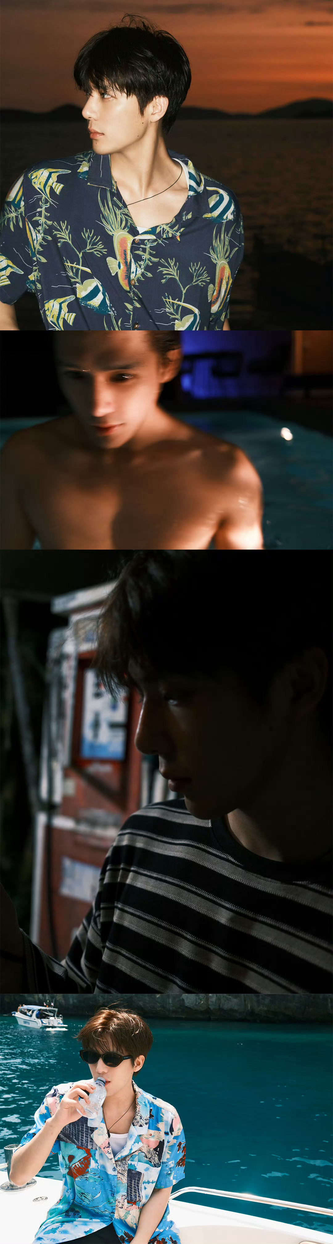 王安宇28岁庆生照晒28岁庆生照好多不同风格的老王哥，相同的是都一样的帅气希望2