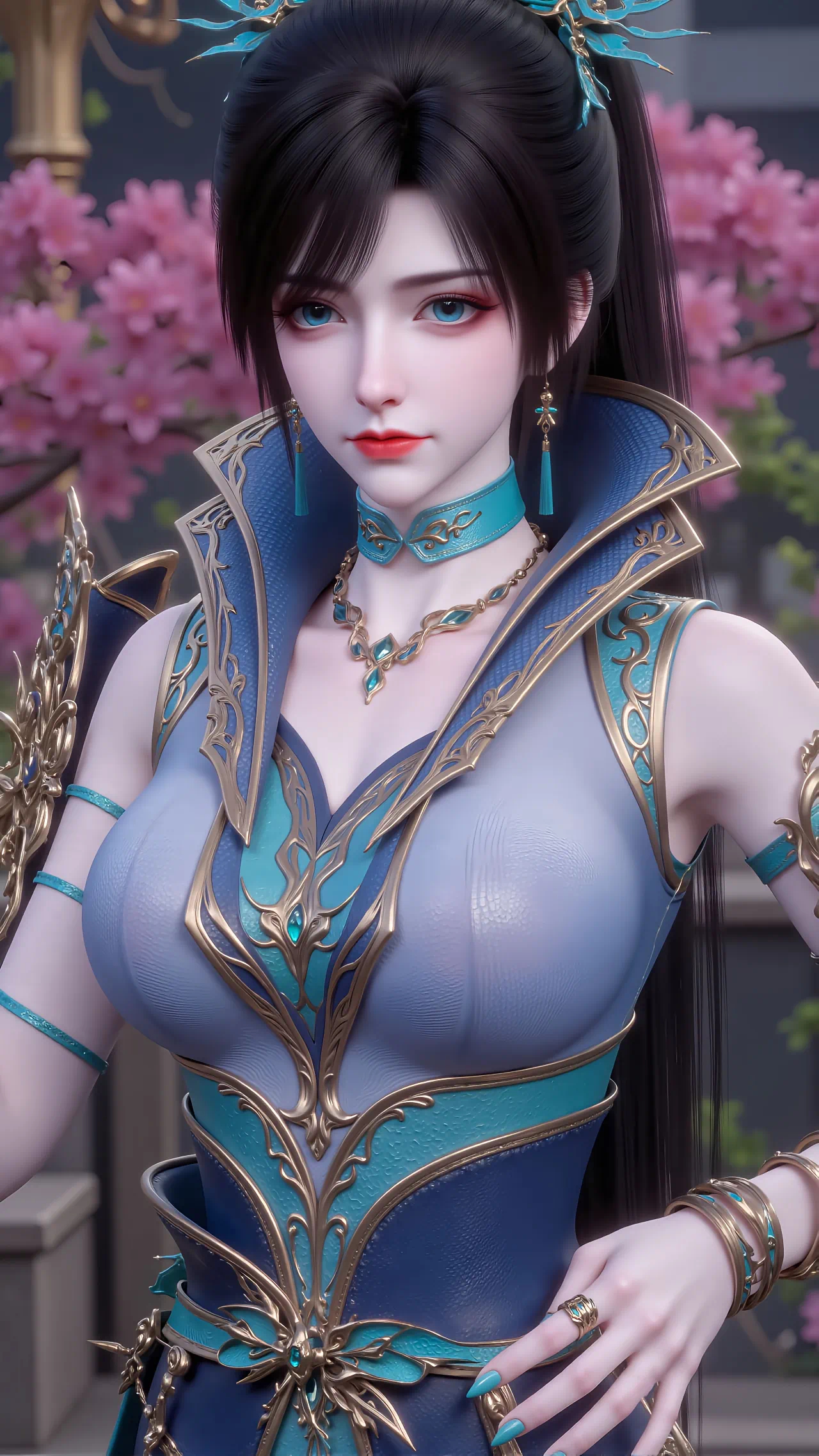 斗破苍穹  青鳞【精致美图】从小就心地善良，也就是遇到了萧炎这样的贵人，才能一步