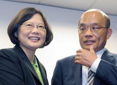 据台媒报道，6月3日，台湾地区前领导人蔡英文与窜台的捷克参议院议长维斯特奇尔会面