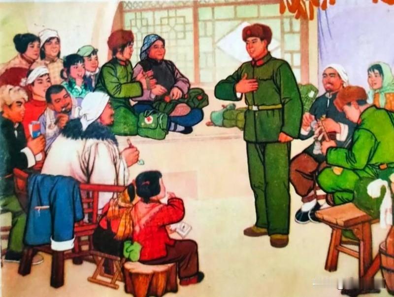 上午到宣化洋河南办完事，开车又去了我们当兵驻训过的村庄——寨山坡村。听这名字就知